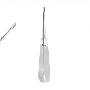 Elevador de raíz Dental de acero inoxidable de alta calidad, herramienta de extracción de dientes Manual recta de 3,5mm de Alemania fabricada en Pakistán - Product Image 1