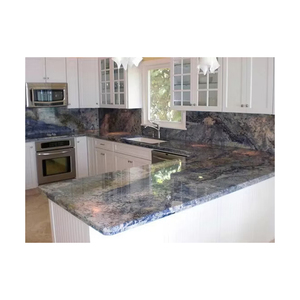 Dalles de granit bleu vizag de qualité pour comptoirs en Inde Diverses tailles personnalisées disponibles - Product Image 4