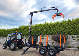 รถแทรกเตอร์ล้อเดินทางรุ่นใหม่ LOVOL M754 พร้อมเครื่องยนต์ Deutz 45 แรงม้า พร้อมชิ้นส่วนแกนกลางที่ทนทาน - Product Image 2
