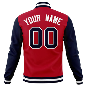 Wholesale Customized Chenille Embroidery Men's Varsity Jacket with <b>Stand</b> Collar Winter Vintage Style OEM Service - Product Image 4