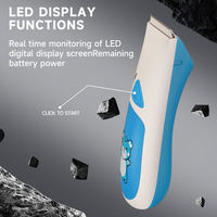 Kit de Recortadora de Pelo y Vello Corporal Recargable por USB 2026, 5W, Segura, con Cuchillas de Cerámica, 7200 RPM, Ajustable, para Barbería, Batería de 500mAh