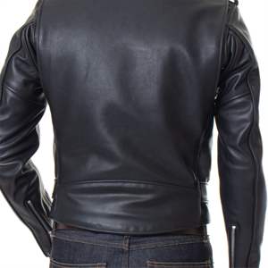 Top Quality 2026 Plain Dyed Fashion Casual Wear 100% Genuine Cow Skin Leather Zipper Closure Breathable <b>Men</b> Leather <b>Jacket</b> - Product Image 3