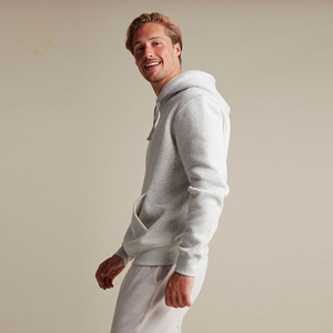 Hot Selling Men's Hoodie High Quality New Fashion with Custom Logo 100% Fleece Fabric Thick Sweatpants Pattern Price - Product Image 5