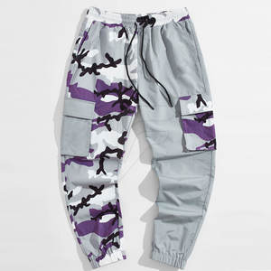 กางเกงคาร์โก้ผ้าแคนวาสน้ำหนักเบาสำหรับผู้ชายรุ่นใหม่ 100% ผ้าฝ้าย เอวกลาง แห้งเร็ว เป็นมิตรกับสิ่งแวดล้อม ระบายอากาศดี ขายส่ง สไตล์วินเทจ - Product Image 1