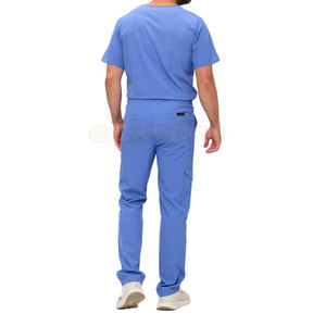 Service OEM Uniforme de gommage médical nouveau style Uniforme de gommage médical de couleur unie de haute qualité à vendre - Product Image 3