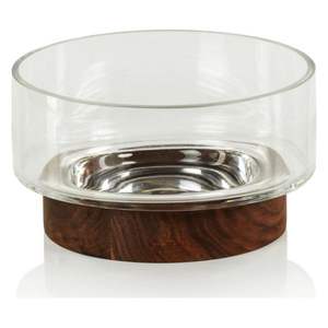 Modern Style Clear Glass Round Shape Serve Bowl With <b>Crabs</b> Design Excellent Quality for Serving - Product Image 6