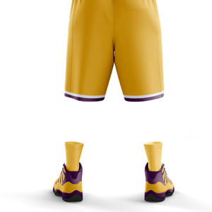 เสื้อบาสเก็ตบอลแบบมืออาชีพเสื้อทีมโพลีเอสเตอร์ระบายอากาศพิมพ์โลโก้ได้ตามต้องการ - Product Image 4