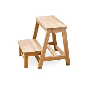 Taburete de Madera Vintage con Estructura de Madera Maciza, Perfecto para Cocinas Rústicas, Baños, Dormitorios y Áreas de Almacenamiento - Product Image 4