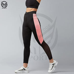 Leggings de Mujer al por Mayor de Alta Calidad, Cintura Elástica, Cintura Alta, Pantalones de Yoga y Gimnasio, 100% Algodón Felpa, Logotipo Personalizado - Product Image 2