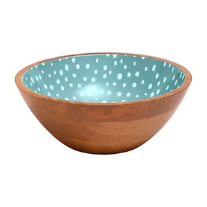 Cuenco de madera de lujo moderno para servir, diseño admirable para sopa, ensalada, cuenco de frutas de chocolate a precio asequible, Colección 2024 - Product Image 3