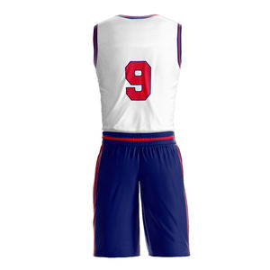 Maillots de basket-ball respirants confortables personnalisés professionnels conception gratuite ligue équipe joueurs Logo uniformes de basket-ball - Product Image 3