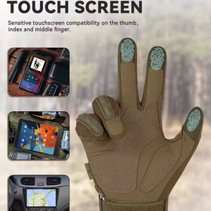 Gants de travail lourds Gants de travail résistants aux gaz Gants de travail résistants aux coupures TPR Impact Utility Gloves - Product Image 3