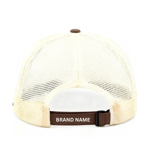 2-Tone Waterproof Performance Golf Hat <b>For</b> <b>Men</b> 5-Panel Breathable Trucker <b>Cap</b> With Custom Logo Adjustable Closure Fast Delivery - Product Image 4