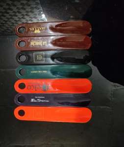 Cuerno de zapato de plástico portátil con ayuda de calcetín con mango, ayudante de elevación de zapatos para discapacitados, ayudante de zapato perezoso, herramientas de calzador de género - Product Image 1