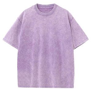 Custom Logo Acid Wash <b>Oversize</b> Men's <b>T</b>-<b>Shirt</b> Comfortable 100% Cotton Heavyweight Blank Fabric Plus Size - Product Image 5