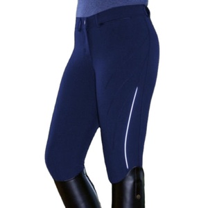 Mallas de montar a caballo personalizables para mujer, ropa ecuestre, mallas de montar de fábrica con estampado de silicona, pantalones de equitación - Product Image 1