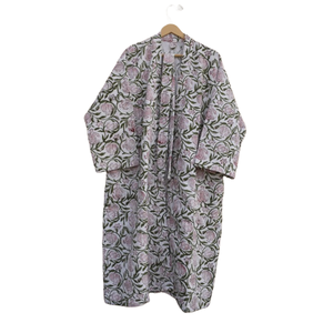 ชุดเดรสกิโมโนสำหรับผู้หญิงชุดเดรสกิมิโนผ้าฝ้ายชุดนอนเปิดด้านหน้าชุดชายหาด - Product Image 6