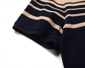 Camiseta Polo ajustada de manga corta para hombre de verano a la moda, camiseta Polo deportiva de secado rápido para hombre - Product Image 5