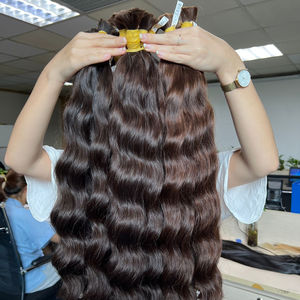 Extensiones de cabello Remy vietnamita ondulado de la mejor calidad Cabello de grado ondulado natural - Product Image 1