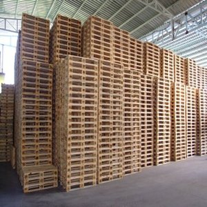 พาเลทไม้สนอุตสาหกรรมใหม่ ขนาด 1200 x 800 มม. แบบ EPAL สองหน้า 4 ทาง มาตรฐานยุโรป สีฟ้า จากเยอรมนี ขายทั่วโลก ราคาถูก - Product Image 2