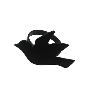 ที่ใส่กระดาษเช็ดปากแบบเหล็กสีดำด้านพร้อมบ้านและโรงแรมการตกแต่งโต๊ะแบบแฮนด์เมดจากอินเดีย - Product Image 4