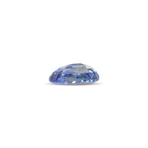 Saphir bicolore (Pitambari) 3,54 carats, taille ovale facettée, pierre précieuse synthétique créée en laboratoire, bleu, pour accessoires de bijouterie - Product Image 2