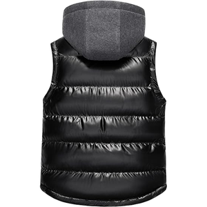 New 2025 Wholesale Men's Winter <b>Coats</b> Manufacturer Winter Sleeveless <b>Bubble</b> <b>Coats</b> Jacket - Product Image 2