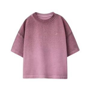 OEM personalizado barato lavado ácido camiseta para hombres camisetas al por mayor precio barato hombres camisetas con logotipo de la empresa - Product Image 4