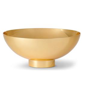 Mesa de comedor para el hogar, decoración superior, forma redondeada, diseño en relieve, cuenco para servir frutas, Frutero de Vidrio Metálico, superventas - Product Image 2