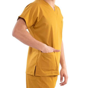 Compre trajes de fregado elásticos, nuevos uniformes de enfermería personalizables, uniformes de enfermería personalizables de punto suave a bajo precio, trajes de fregado 2026 - Product Image 4