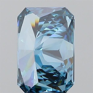 Diamant de laboratoire Radiant 3.03ct Fancy Vivid Blue VVS1 - Product Image 3