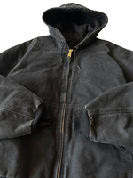 Veste décontractée d'hiver en jean rétro pour homme, veste de travail en toile pour chauffeur de camion, vêtements de travail pour homme, veste chaude et confortable pour homme