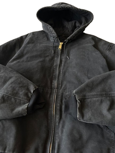 Customized Logo Embroidery Spring Heavy Canvas Vintage Worker Jacket Waterproof Breathable Windproof for <b>Men</b> - Product Image 4