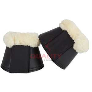 รองเท้าบูททรงกระดิ่งม้าหนัง PU กันน้ำและทนทานสำหรับการฝึกซ้อมหรือการแสดงทุกวันด้วยซับในเท็ดดี้โพลีเอสเตอร์ที่สามารถปรับแต่งได้ - Product Image 4