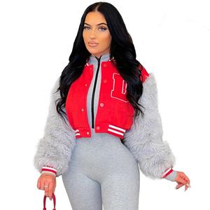 Chaqueta cortavientos bordada de chenilla con soporte personalizado de diseñador de fábrica OEM, chaqueta universitaria de invierno de calle, chaquetas de chenilla para hombre - Product Image 3