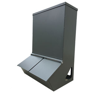 Jh-mech pengumpan babi pintu ganda, pengumpan melalui Creep lasan penuh 16 Gauge baja cor besi pengumpan babi serbaguna - Product Image 2