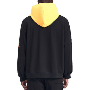 เสื้อฮู้ดปักลายแขนยาวสำหรับผู้ชาย, เสื้อทรงสลิมฟิตฤดูหนาวให้ความอบอุ่นใส่สบายระบายอากาศได้ดี - Product Image 3