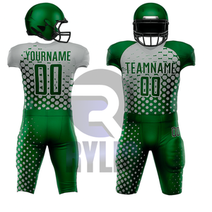 Gran oferta, uniforme de fútbol americano, camisetas de equipo personalizadas, pantalones, conjunto completo, aparejos de sublimación, sarga, OEM, ODM, fábrica al por mayor - Product Image 4