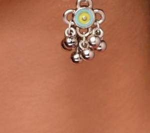 Pendientes de Plata Oxidada en Forma de Media Luna, Hechos a Mano, de Lujo, Diseño de Cadena Tradicional India para Mujer, Regalo para Fiesta - Product Image 5