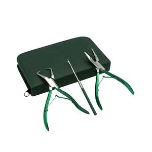 Kit de herramientas de microenlace personalizado, herramienta de extensión de cabello, gancho de tracción de acero inoxidable, aguja, Kit de alicates para extensión de cabello - Product Image 2