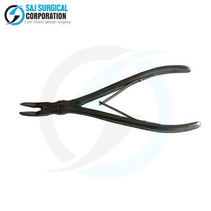 Fórceps de seguridad para huesos de acero inoxidable, puntas de mandíbula redondeadas con mecanismo de bloqueo, fuente de alimentación Manual, uso seguro, daños en los tejidos - Product Image 3