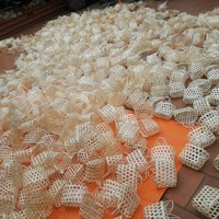 Ramah lingkungan bambu tahan lama paket kotak persegi/bambu keranjang piknik produk untuk wanita penjualan terlaris 99 GD