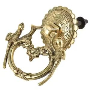 <b>Best</b> Selling Metal Door Knocker Long Lasting for Home Hotel Villas in Wholesaler Pure Brass Metal Door Knocker - Product Image 2