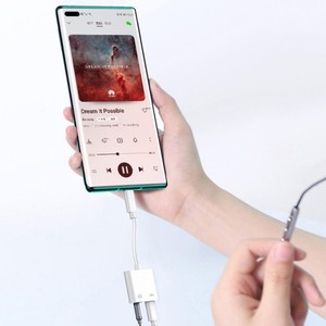 2-in-1 USB-C Splitter <strong>Adapter</strong> Dual USB-C <strong>Audio</strong> and Charging Dongle for <strong>iPhone</strong> 16, IPad, MacBook, Samsung S25 - Product Image 6