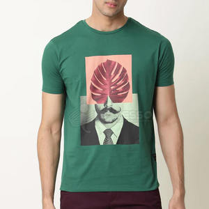 เสื้อยืดผ้าฝ้ายเนื้อ100% สำหรับผู้ชายระบายอากาศได้ดีเนื้อนุ่มใส่สบายพิมพ์โลโก้ได้ตามต้องการสำหรับฤดูร้อน - Product Image 3