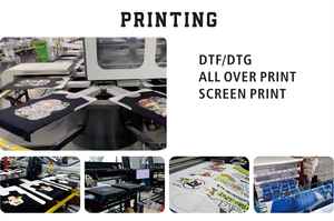 Mens tshirt Wholesale Patchwork Embroidery T Shirt with <b>stone</b> drop shoulder <b>Large</b> Graphic customize oversized vintage100% cotton - Product Image 6