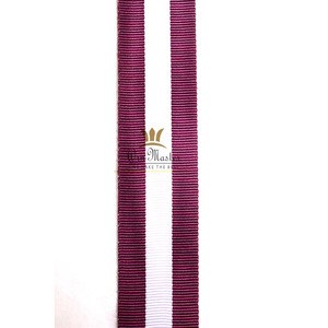 High Quality Masonic Moire <b>Ribbon</b> Best Quality Wholesale Medal <b>Ribbons</b> Double Face Style Award Medal <b>Ribbon</b> - Product Image 3