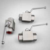Vanne à bille haute pression YJZQ-J15N J20N J25N J32N J40N J50N à filetage interne pour système hydraulique