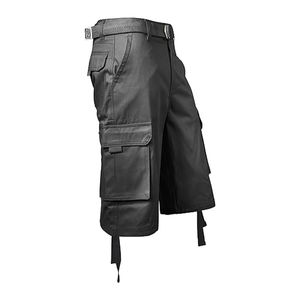 Nuevo servicio OEM, precio al por mayor, directo de fábrica, pantalones cortos de cuero para hombre, la mejor llegada, ropa cómoda, pantalones cortos de cuero para hombre de talla grande - Product Image 4