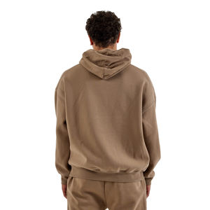 Ensemble de survêtement décontracté 2-en-1 pour homme : sweat à capuche en coton délavé à épaules tombantes et pantalon de survêtement épais essentiel – Vente en gros - Product Image 3